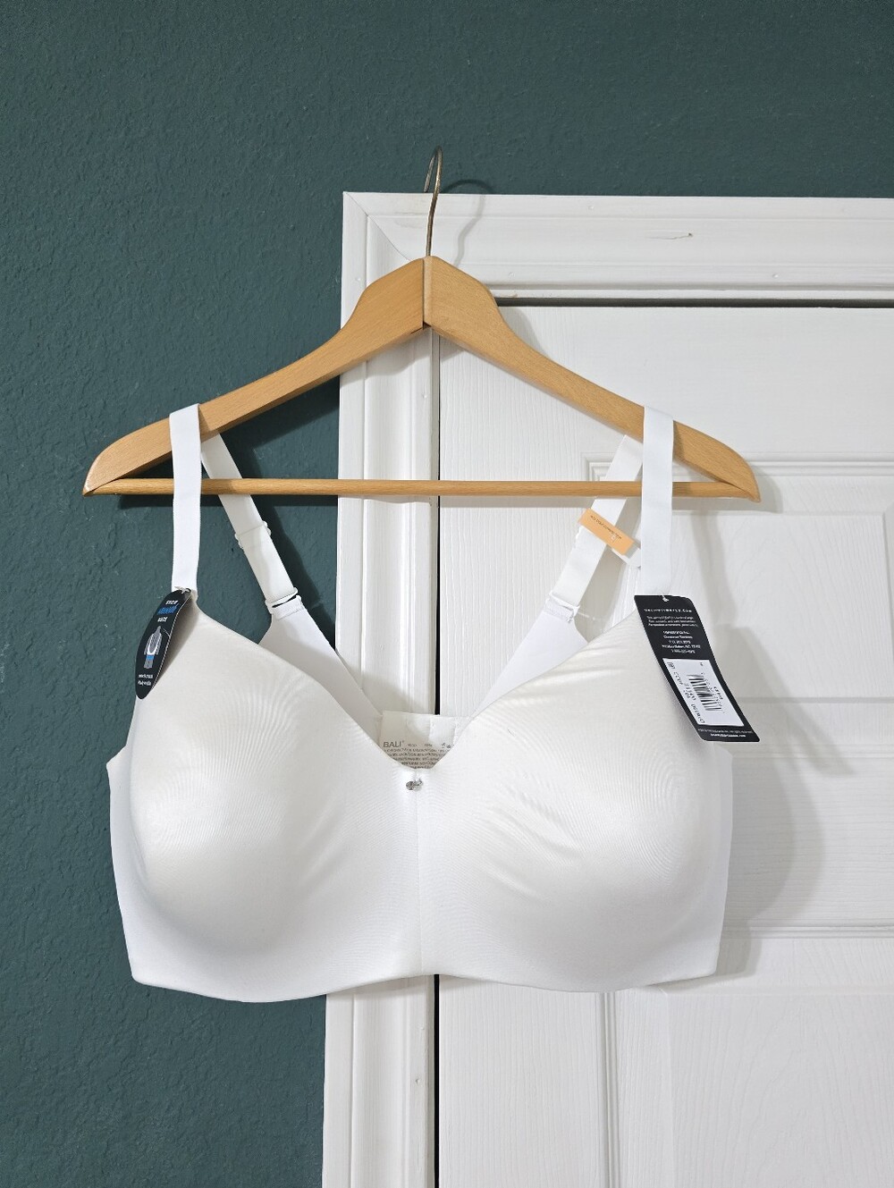Bali One Smooth U Ever Smooth Underwire Bra White 40DD